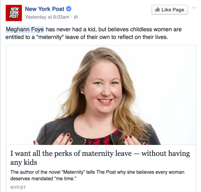 meternity leave